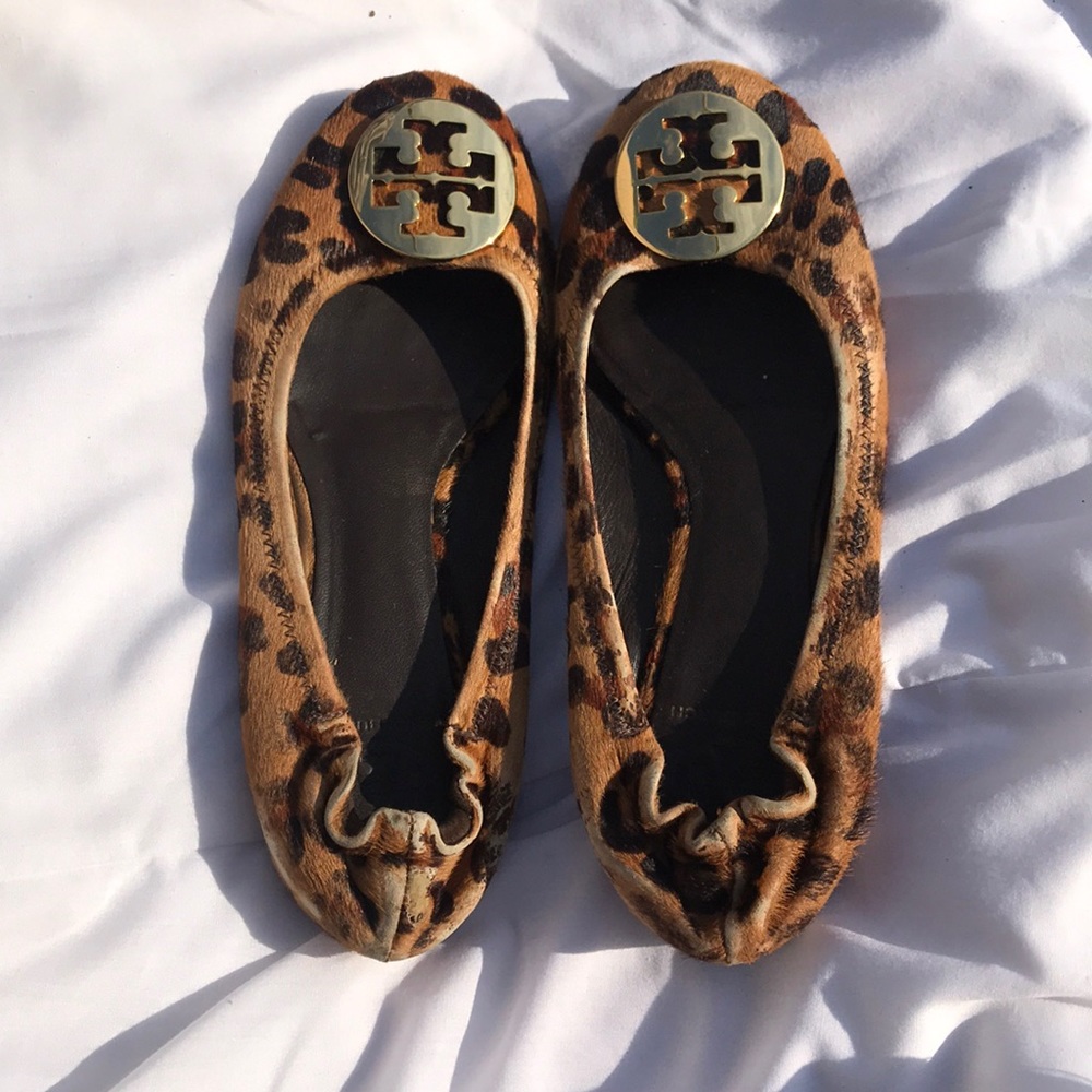 Tory Burch Leopard Flats